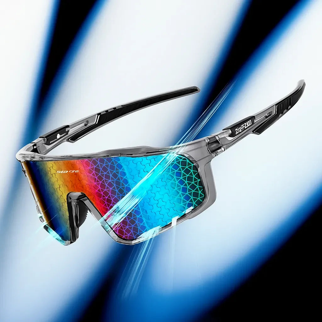 Óculos Unissex Esportivo Profissional com Proteção UV400 Alta Tecnologia Storm Prisma-X