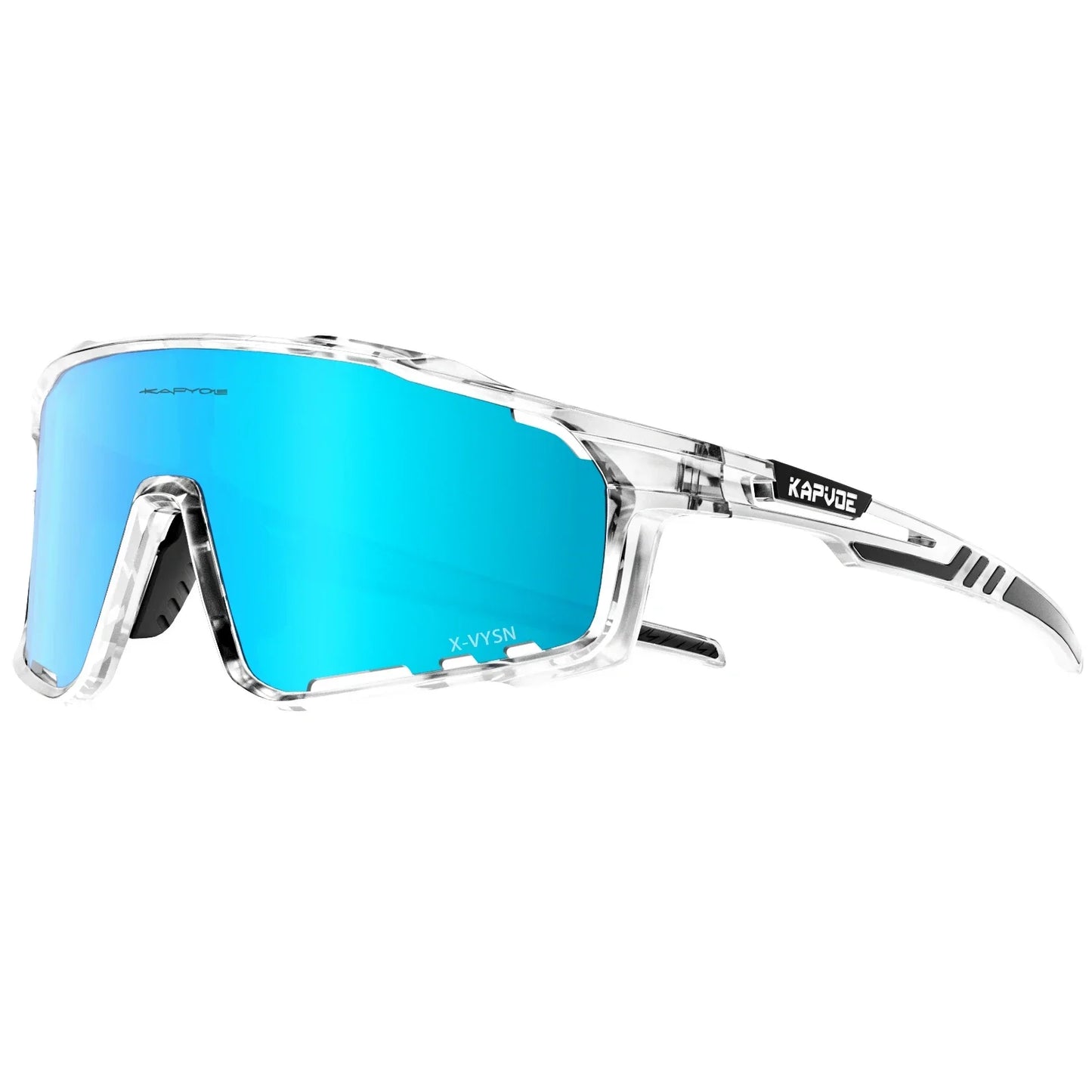 Óculos Unissex Esportivo Profissional com Proteção UV400 Alta Tecnologia Storm Fantasma